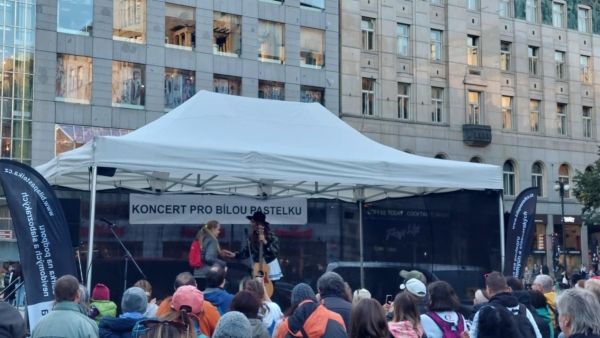 Kompletní technické zajištění pro koncert Bílá Pastelka